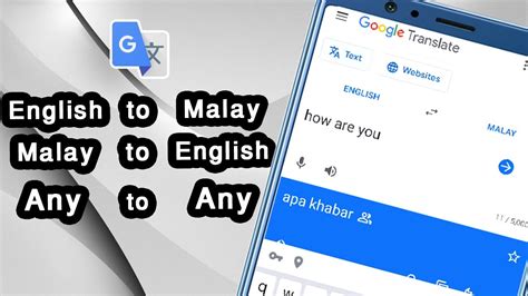 google translate malay to english and sound